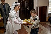 Pierwsze dary przekazane dla dzieci z Ukrainy