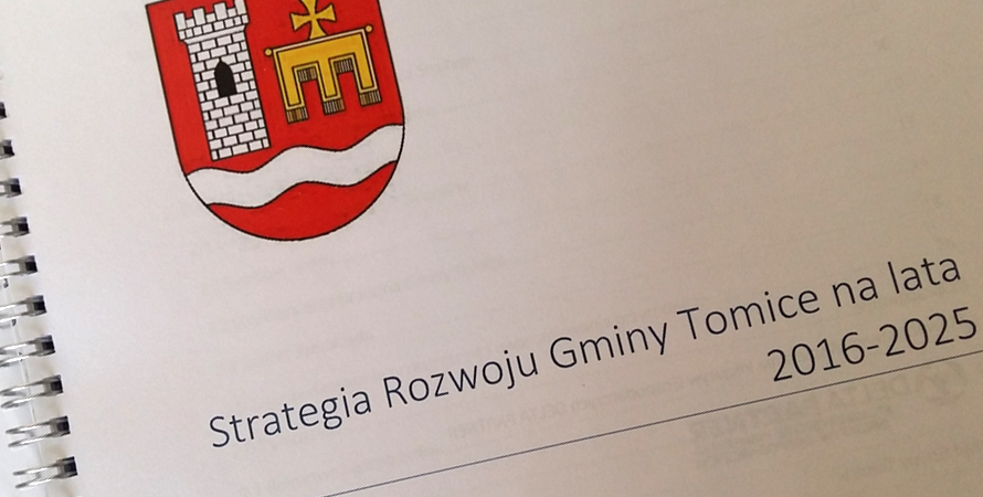 Gmina Tomice z nową Strategią Rozwoju na lata 2016-2025