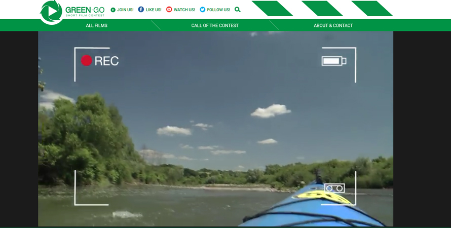 „Kayaking on the Skawa River” – oglądnij i zagłosuj