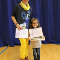 4-letnia Julia na podium międzynarodowym