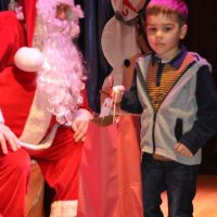 Św. Mikołaj odwiedził dzieci w Ośrodku Kultury w Tomicach