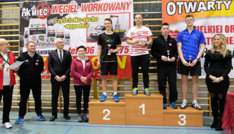 Z sukcesami na Turnieju Ogólnopolskim Badmintona
