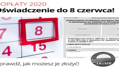 Dopłaty 2020: Ostateczny termin składania oświadczeń mija 8 czerwca