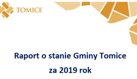 Raport o stanie gminy Tomice za rok 2019 – informacje o debacie publicznej