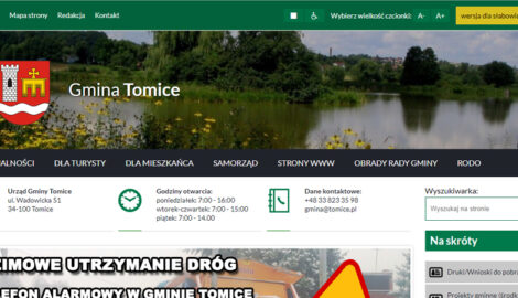 Portal www.tomice.pl w podsumowaniu