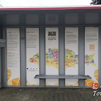 Edukacyjne przystanki autobusowe gotowe