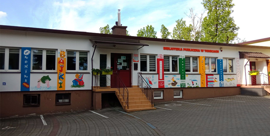 Biblioteka Publiczna w Tomicach z dofinansowaniem