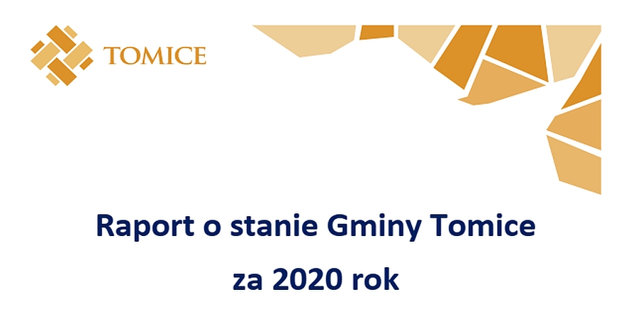 Raport o stanie gminy Tomice za rok 2020 – informacje o debacie publicznej