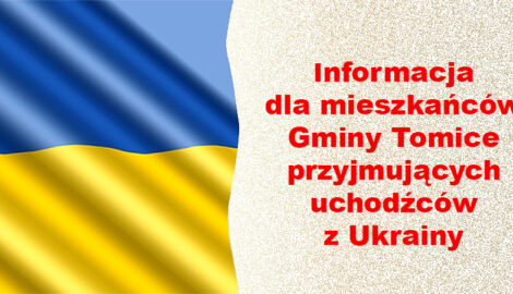 Informacja dla mieszkańców przyjmujących uchodźców z Ukrainy